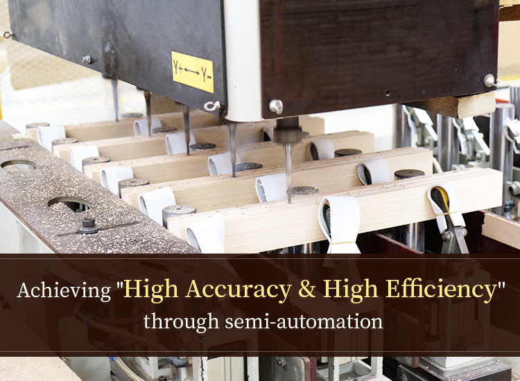 Achieving “ High Accuracy & High Efficiency” through semi-automationn
