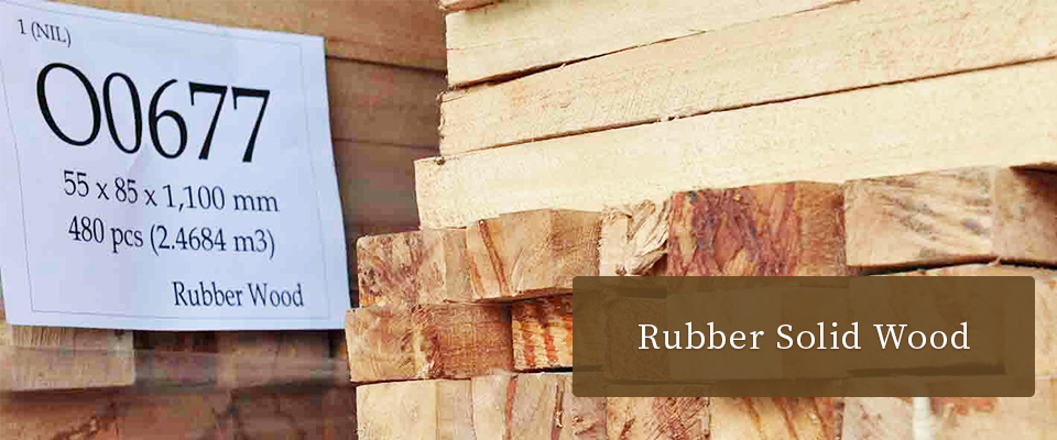 Rubber Solid Wood