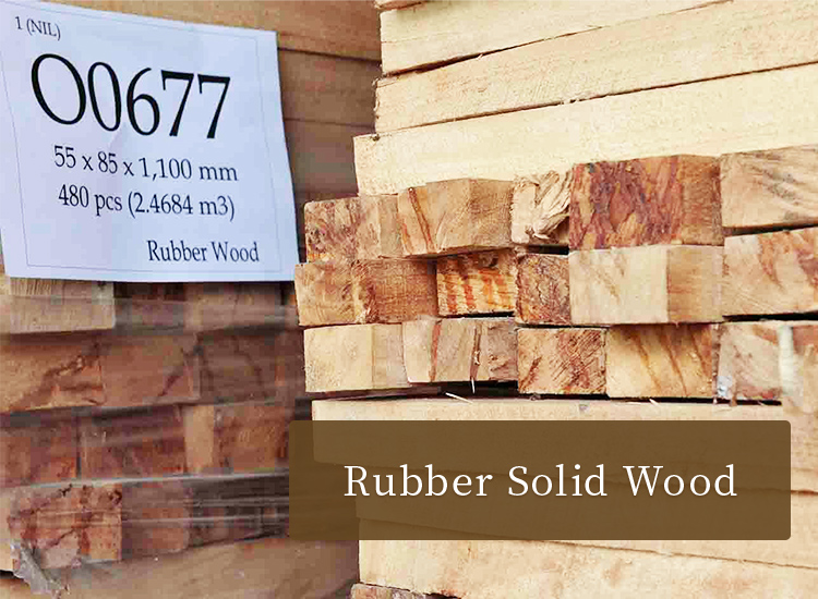 Rubber Solid Wood